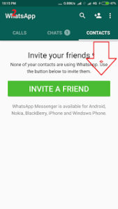 visible contacts on Whatsapp Visible contacts on Whatsapp