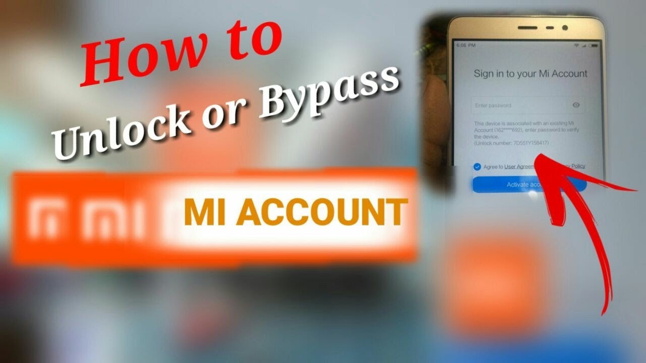 How To Unlock Mi Account Or Bypass Password Reset Mi Account